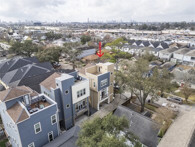 Aerial View showcasing rooftop deck