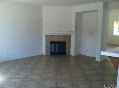 Family room w/ gas fireplace.