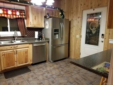 Updated Kitchen with Hickory Cabinets, New Applian