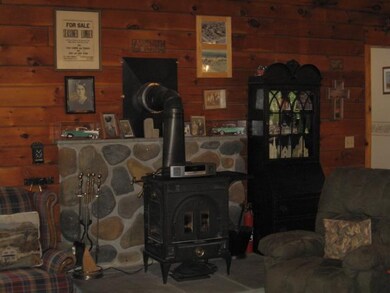 Living Room Living Room with woodburning stove
