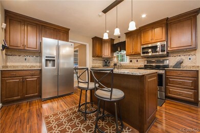 Granite counters and SS appliances