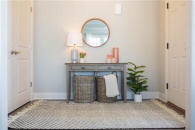 A Large Coat Closet serves the Foyer