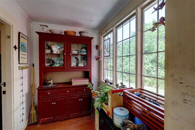 Decorative and functional mudroom - pantry and hut