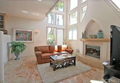 Family Room with Wood Burning Fireplace