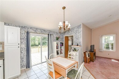 Small Breakfast Area and Sliding Door to Private D