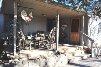 Covered front porch