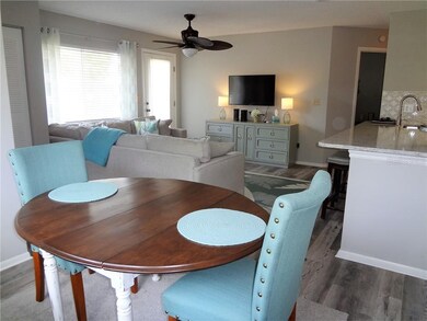 Dining Room overlooking Living Room