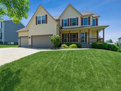 Front  - wrap porch