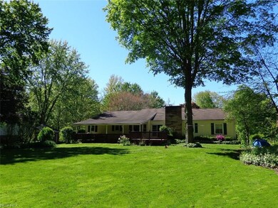 View of the back side of the house from the outbui