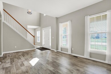 Two-story entry with tons of light!