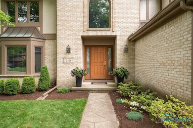 Beautifully landscaped yard with great curb appeal