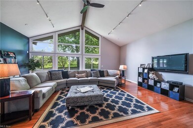 The massive great room also offers beautiful pictu