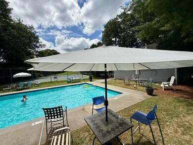 This pool is just steps away from your condo