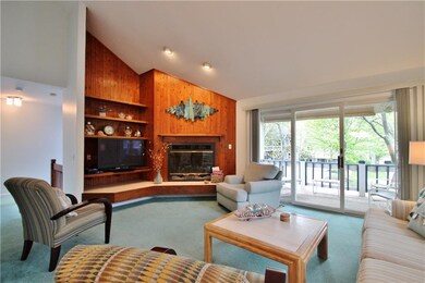 Open bright floor plan with access to a porch that