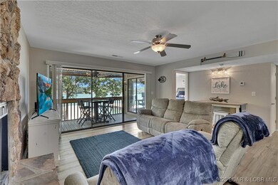 Nicely updated flooring and furniture.  Great view
