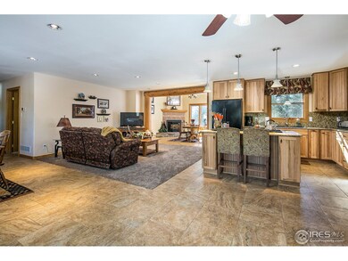 Open Living Space with Separate Dining and Sunroom