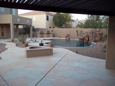 BACKYARD PARADISE AT DUSK