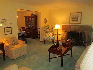 Living Room. Cozy with fireplace!