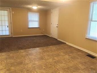 Open floor plan with dining area and living room!