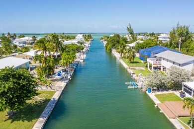 View down canal