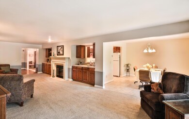 Exceptional open floor plan with plenty of space f