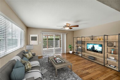 Virtually Staged Family Room