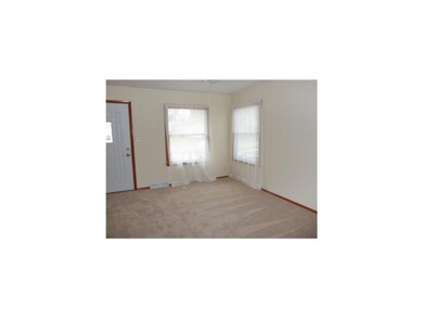 Living Room. Living room with new carpeting [which