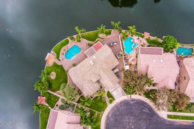 Aerial of Top of home