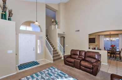 Living room entry kitchen