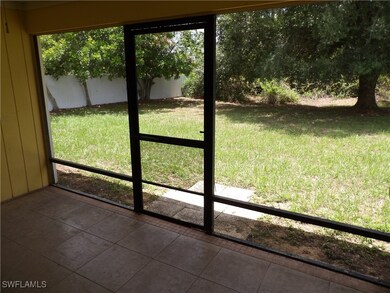 Back screened in patio