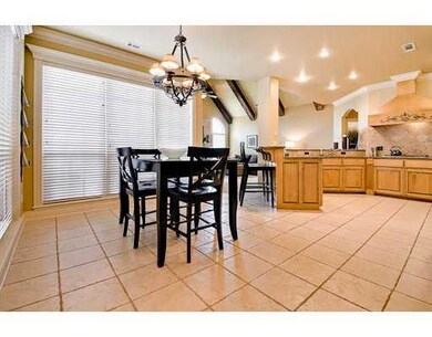 Kitchen. Gorgeous Kitchen is open to the Hearthroo