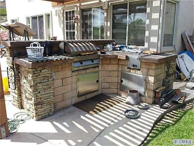 Built in BBQ