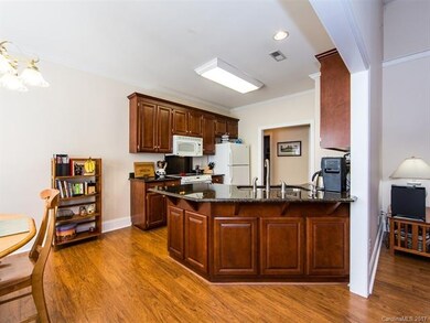 Open kitchen with good counter space and room for 