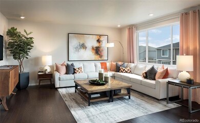 Photos are a Builder home of same floorplan