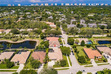 View from above to the Gulf.
