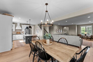 Dining Area – Just off kitchen & living room, fits a 12-foot table for gatherings