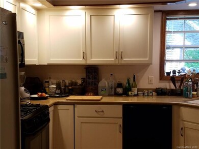 Updated shaker cabinets in kitchen