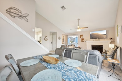 Full size dining space