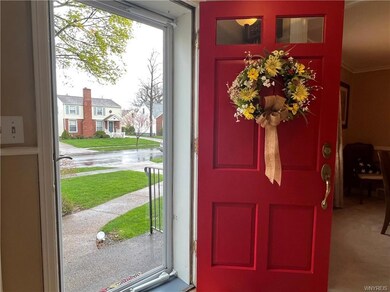 WELCOME entrance.