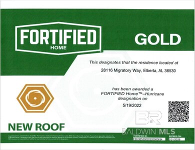 Gold Fortified Certificate
