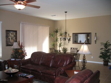 Living Room to Dining Room View
