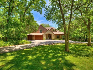 Nestled among an amazing, treed acreage