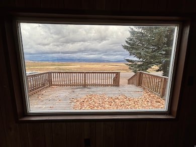 Deck featuring a view of countryside