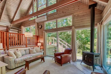 Tall ceilings and lots of natural light