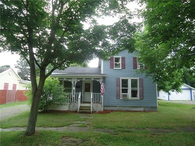 Driveway to the left extends to the back entry for
