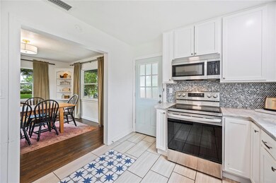 Updated Kitchen with Stainless Steel Appliances