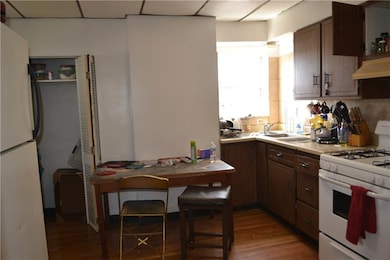 1st Floor kitchen with back door entry, hardwood f