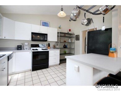 Gas Range in Kitchen