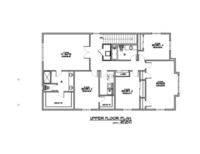 Arts - Upper Floor Plan Lot 5