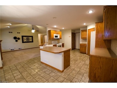 Large eat in kitchen